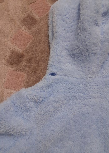 Mavi peluş Bebek Tulumu - Görsel 5