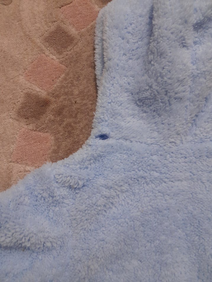 Mavi peluş Bebek Tulumu - Görsel 5