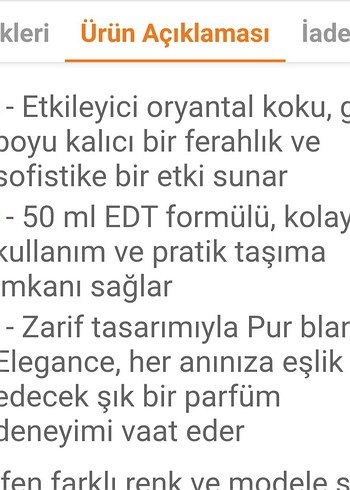 Avon Pur Blanca Elegance EDT 50 ml Kadın Parfümü - Görsel 2