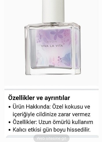 AVON PARFÜM ORJINAL Viva la vita