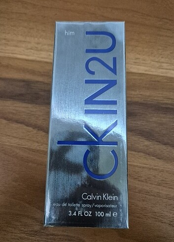 Calvin klein in2u 100ml edt erkek parfüm