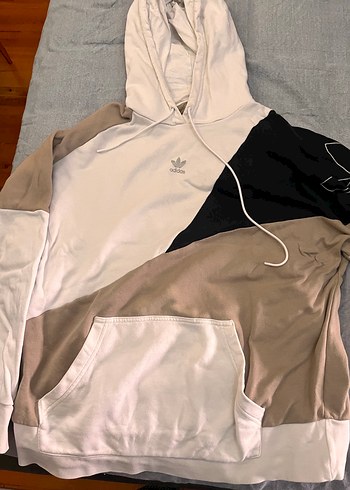 Orjinal adidas Rahat Kesim Renk Bloklu Kadın Sweatshirt - Görsel 2