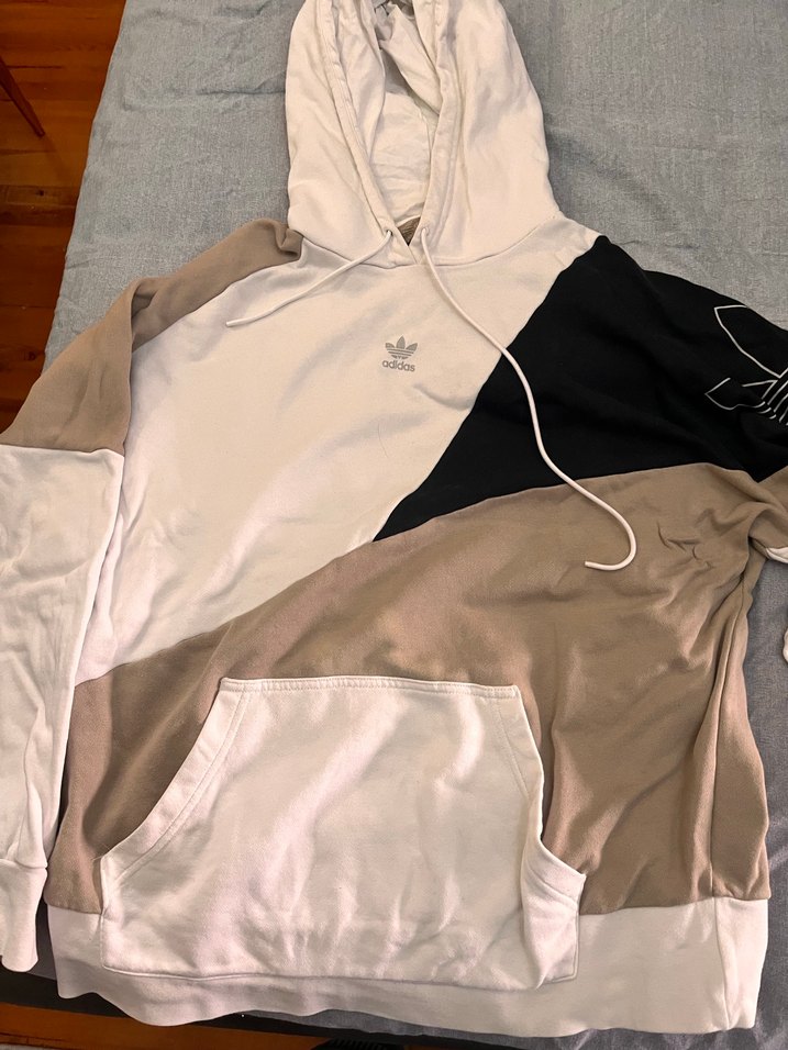 Orjinal adidas Rahat Kesim Renk Bloklu Kadın Sweatshirt - Görsel 2