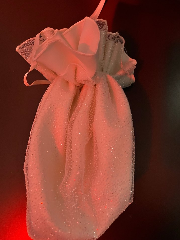 Beyaz Fırfırlı Bohem Vintage Gelinlik Aksesuarı - Görsel 2