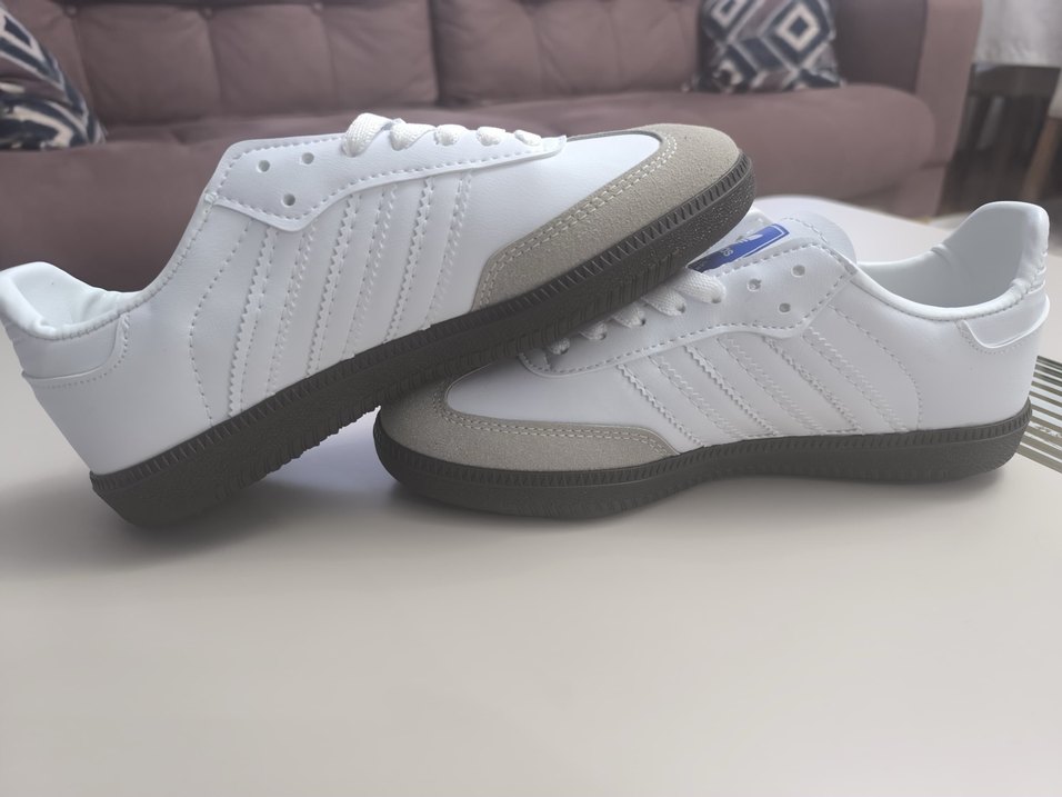 Adidas Beyaz Gri Kadın Spor Ayakkabı - Görsel 5