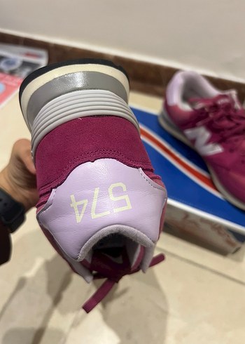 New Balance erkek bordo Spor Ayakkabı - Görsel 7
