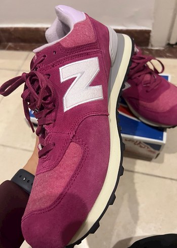 New Balance erkek bordo Spor Ayakkabı - Görsel 4
