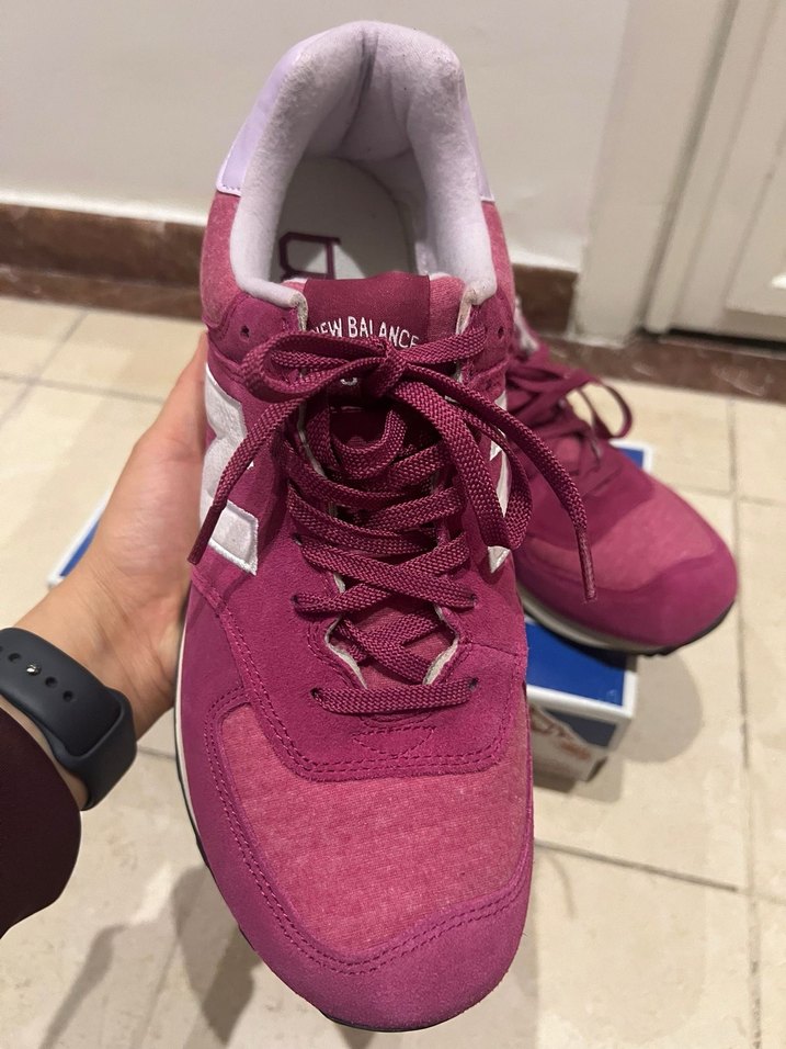 New Balance erkek  bordo Spor Ayakkabı - Görsel 5