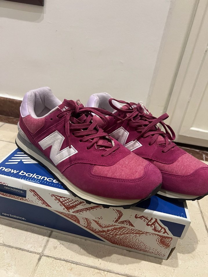 New Balance erkek  bordo Spor Ayakkabı - Görsel 2