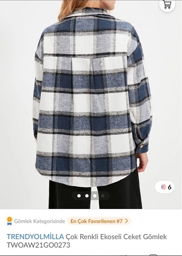Trendyolmilla ekoseli gömlek - Görsel 2