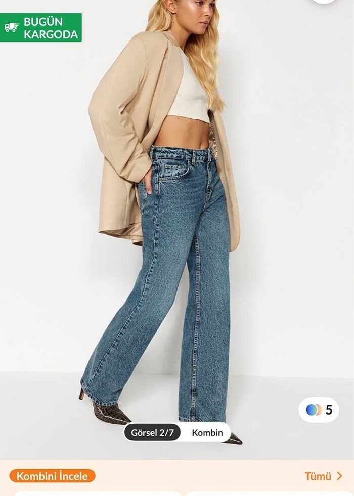 Trendyolmilla jean - Görsel 2