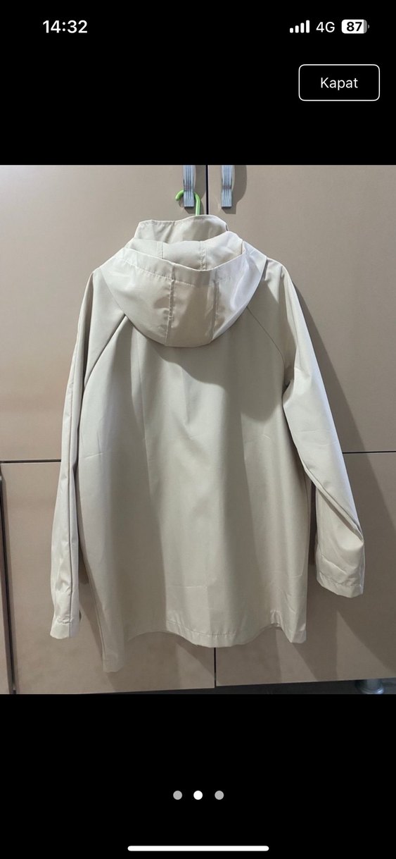 Bej Midi Kadın Ceket - Görsel 2