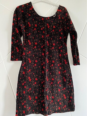 Kadife tarzı elbise - Görsel 3