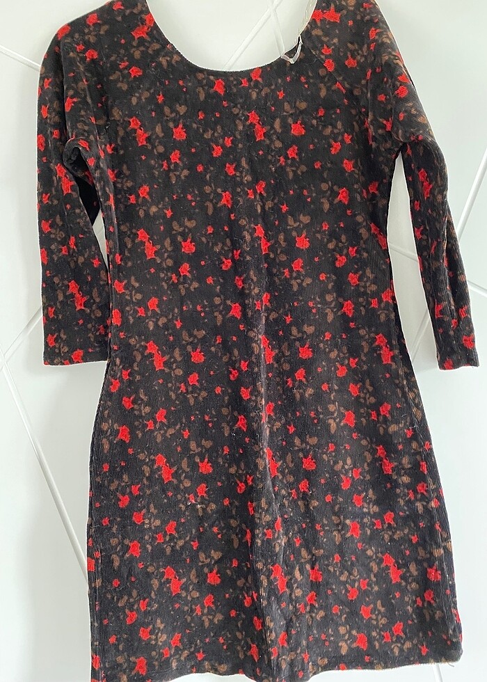 Kadife tarzı elbise - Görsel 2