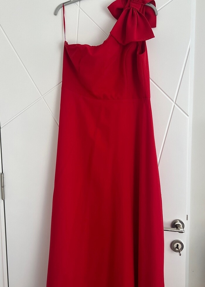 Abiye tek omuz - Görsel 2