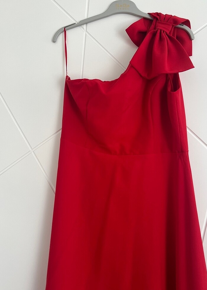 Abiye tek omuz - Görsel 3