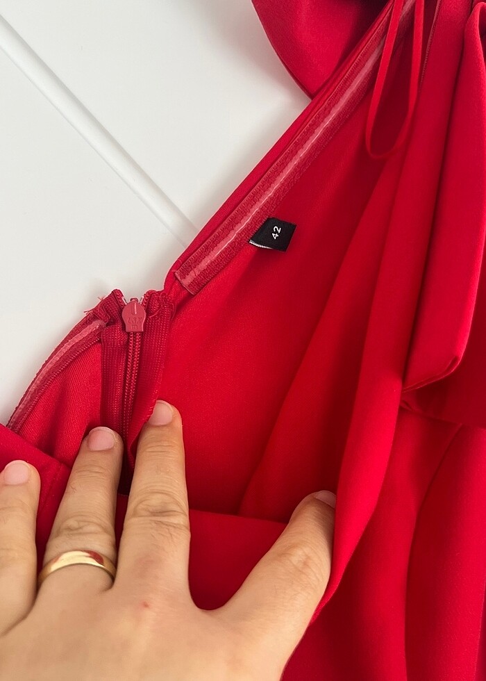 Abiye tek omuz - Görsel 4