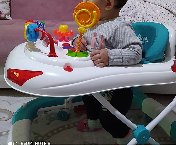 Beden turkuaz Renk Bebek yürüteç