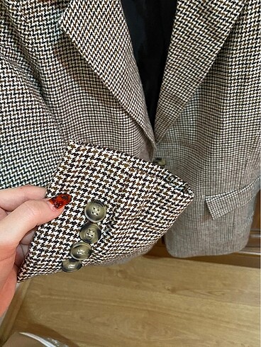 Zara Kazayağı Blazer Ceket