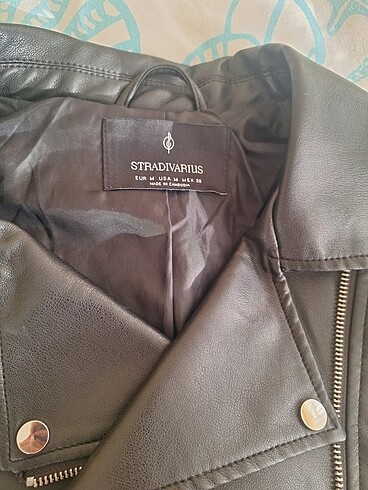 Stradivarius Deri ceket