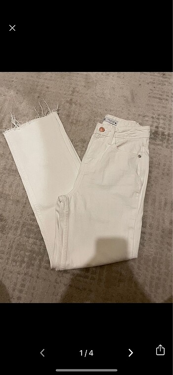 Zara straight fit jean