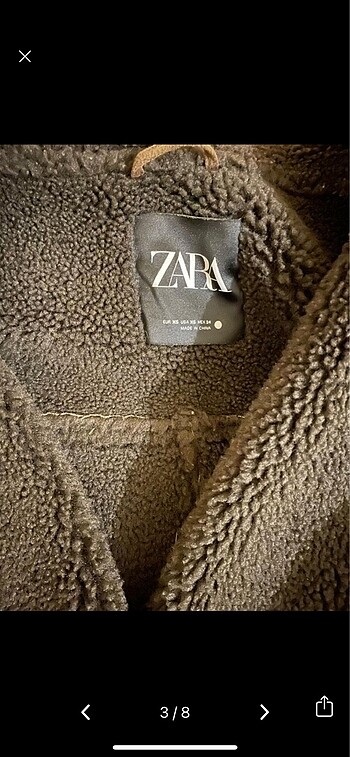 xs Beden Zara kaban