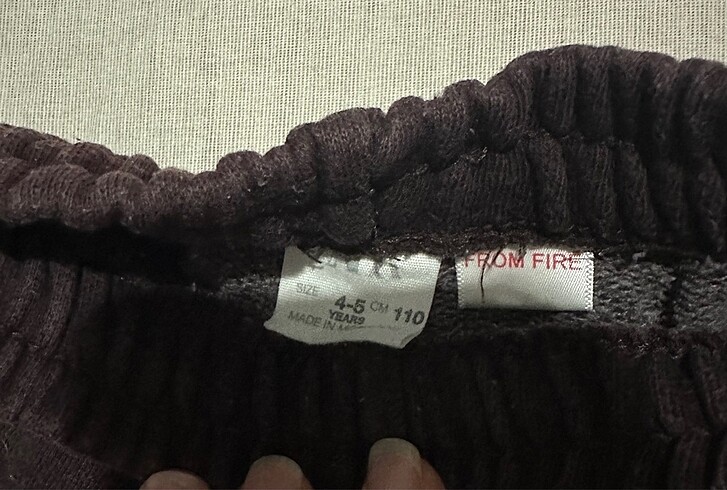 5 Yaş Beden Zara pantolon