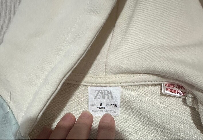 6 Yaş Beden pembe Renk Zara takım