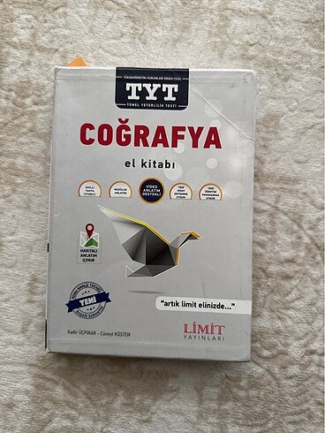 TYT Coğrafya el kitabı Limit yayınları