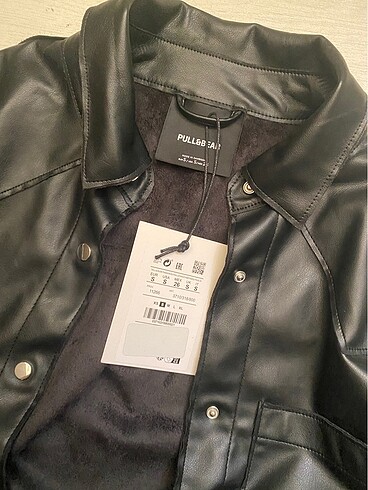 s Beden Pull & Bear Deri Ceket