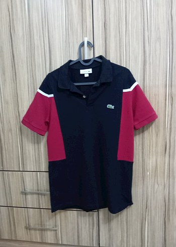 Lacoste Erkek Bordo Siyah Polo Tişört