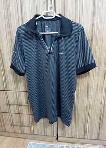 Gri Erkek Polo Yaka Kısa Kollu Tişört