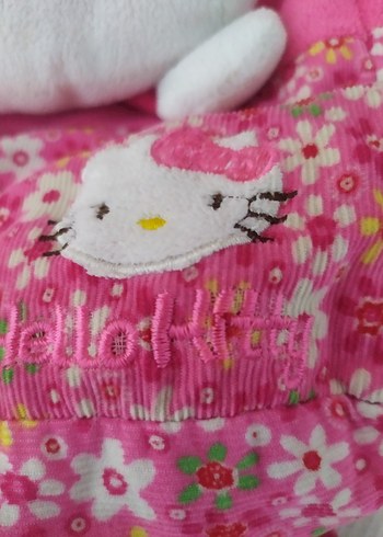 Beden Pembe Unicorn Peluş Oyuncak ve Hello Kitty Çanta