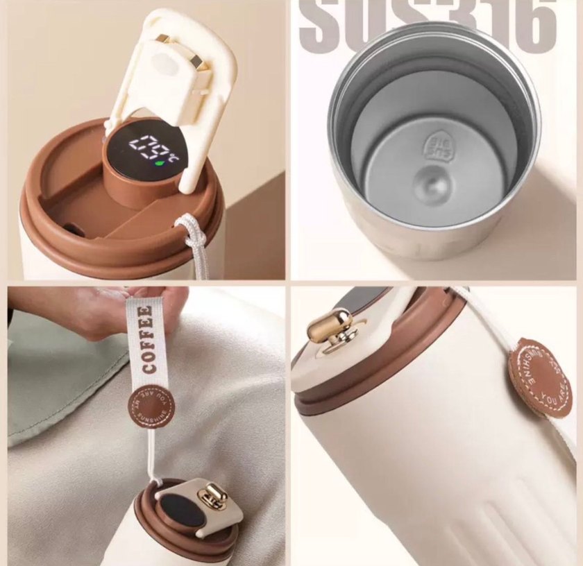 Paslanmaz Çelik Termos Matara - Görsel 2