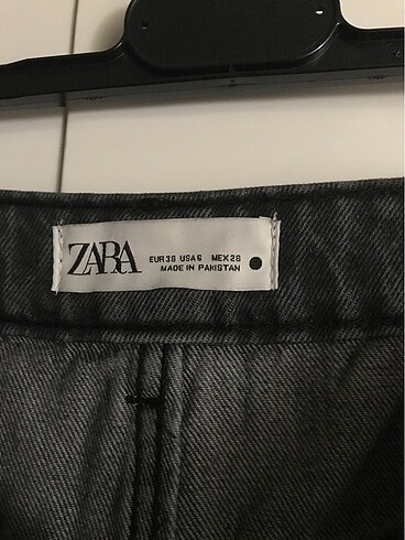 38 Beden gri Renk Zara jean