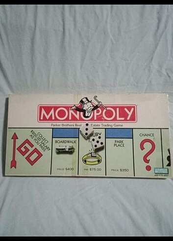 Monopoly İngilizce Antika 
