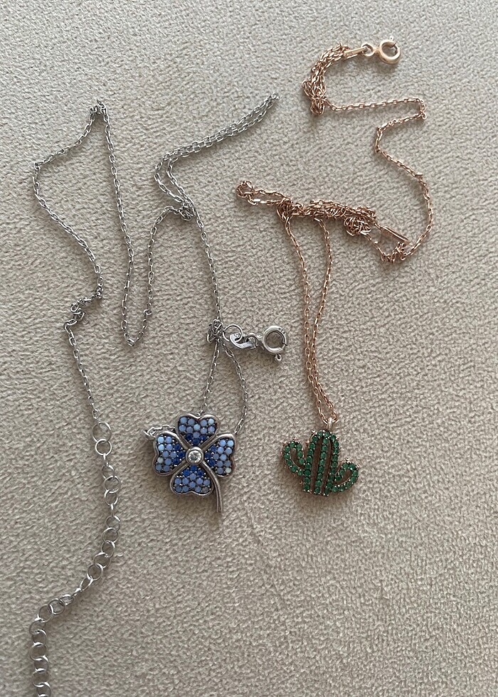 Gümüş kolye - Görsel 2