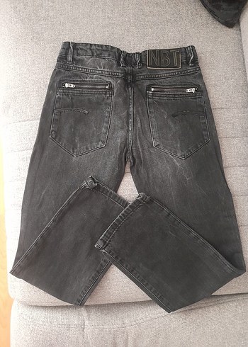 Diğer Gri Loose Fit çocuk Kot Pantolon