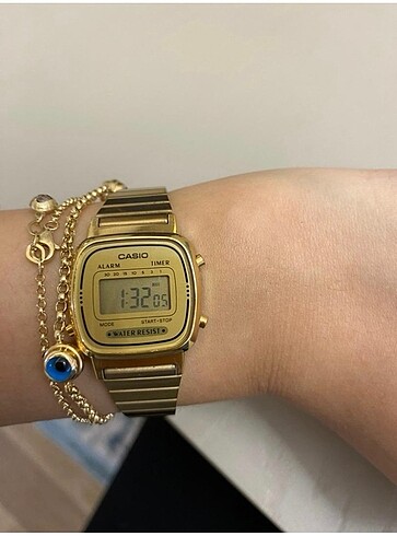 Casio Casio altın rengi kadın kol saati