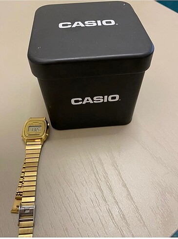  Beden altın Renk Casio altın rengi kadın kol saati