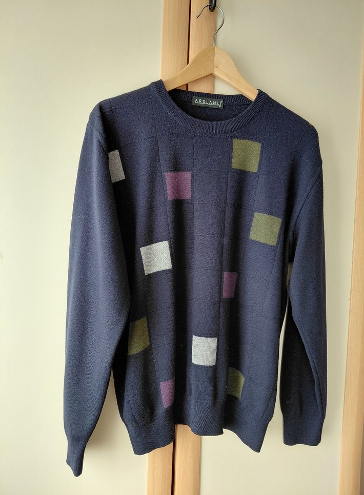 Arslanlı Erkek Yünlü Triko Kazak - Görsel 3