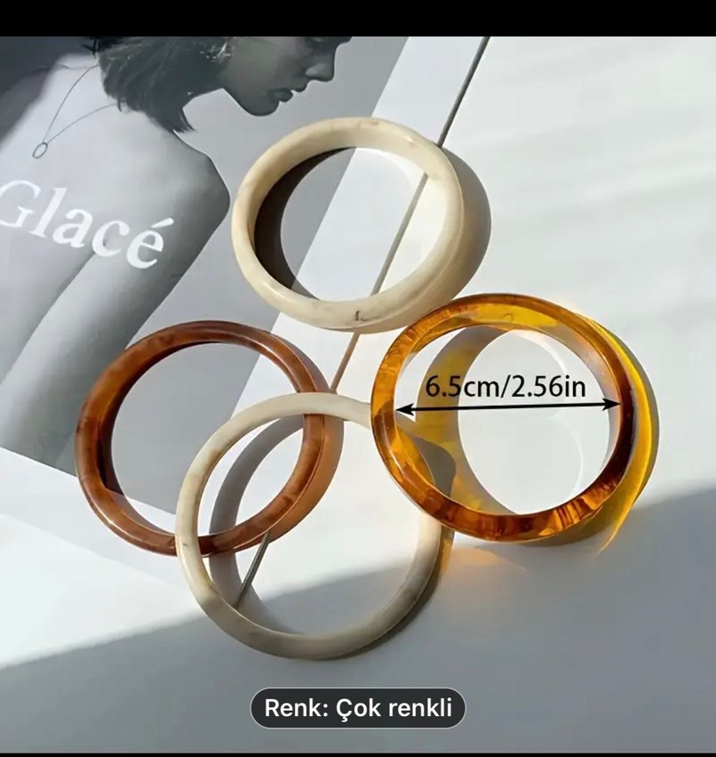 Temu Kadın Bileklik Seti - Görsel 4