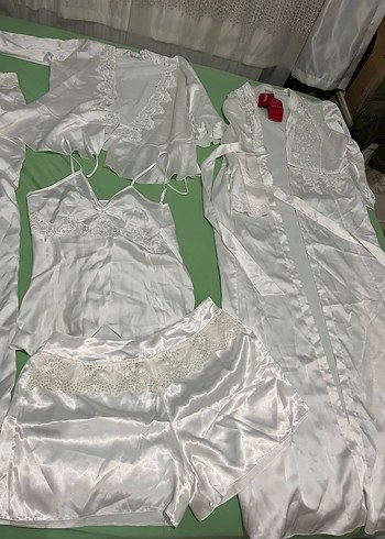 Gecelik sabahlık takımı - Görsel 3