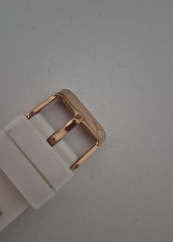 Beyaz Kemerli Kadın Kol Saati - Görsel 6