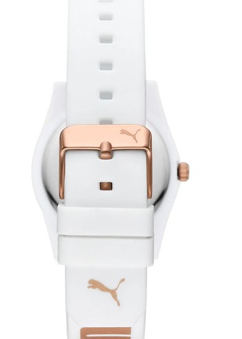 Beyaz Kemerli Kadın Kol Saati - Görsel 4