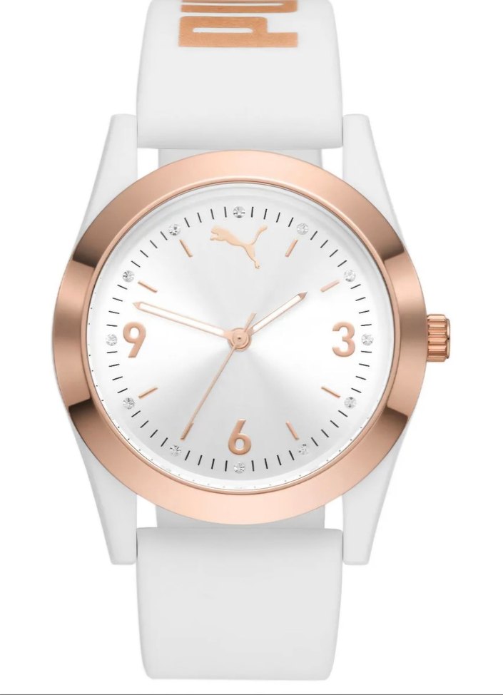 Beyaz Kemerli Kadın Kol Saati - Görsel 2
