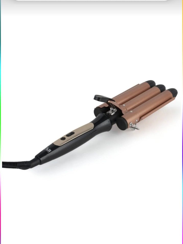 Bej Üçlü Saç Maşası - Görsel 3