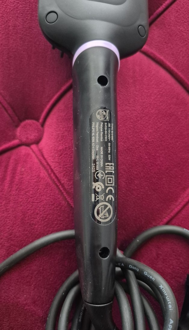 Mor Saç Düzleştirici Fırça - Görsel 5