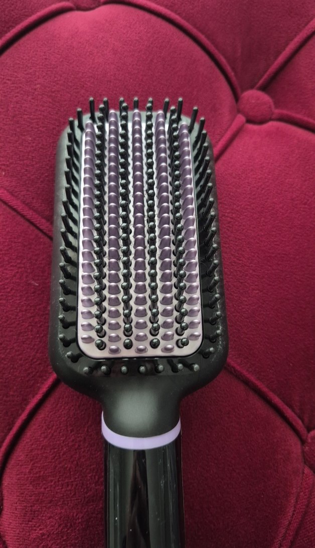 Mor Saç Düzleştirici Fırça - Görsel 3