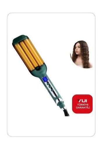 Yeşil Saç Şekillendirici Maşa - Görsel 6